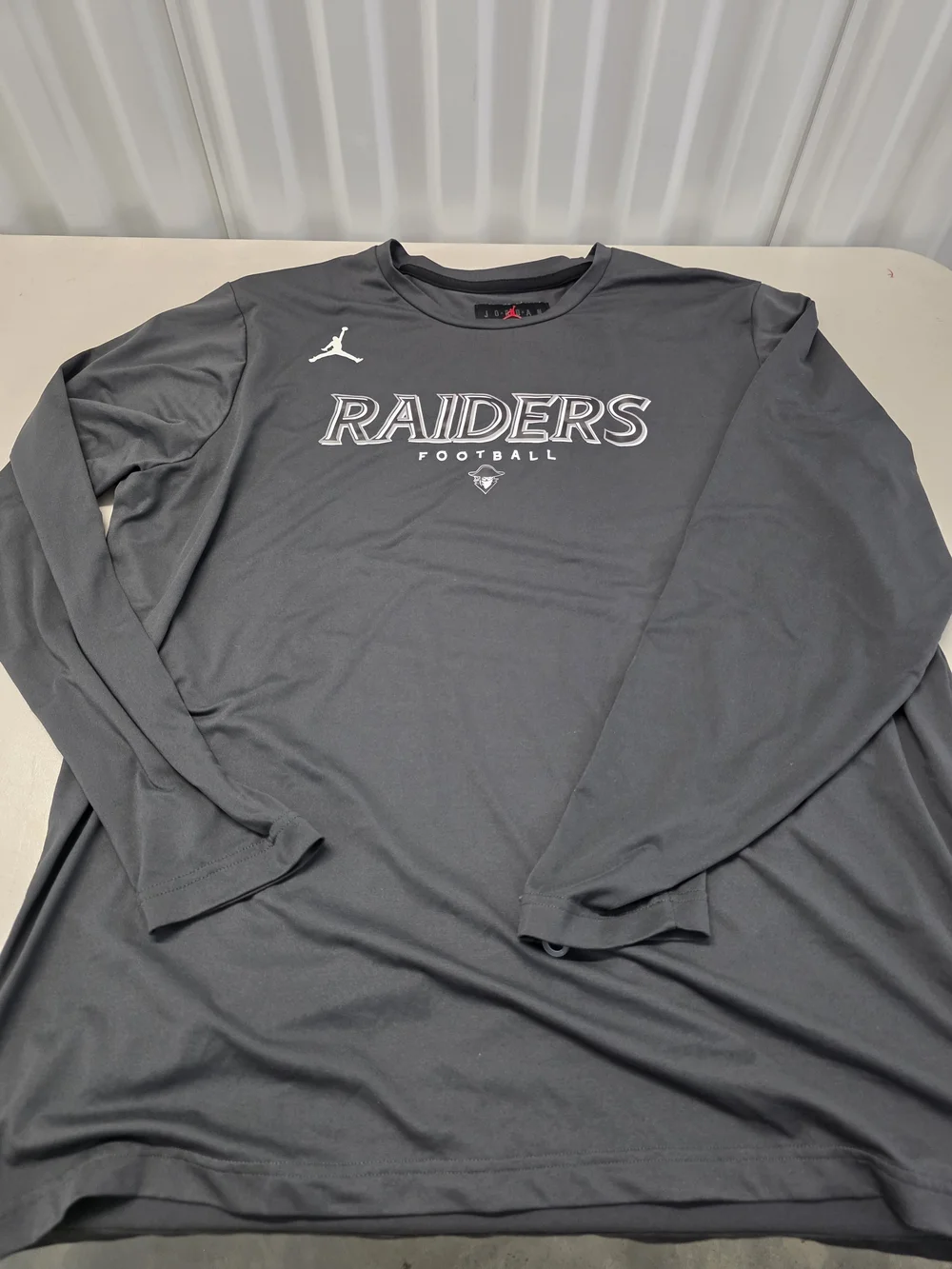 Jordan Raiders Long Sleeve Shirt - Black